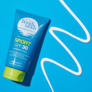 Bondi Sands Sport SPF 30 Sunscreen Lotion | High-Performance Protection with Cool Motion Technology, Non-Greasy, Water + Sweat-Resistant | 5.07 Fl Oz