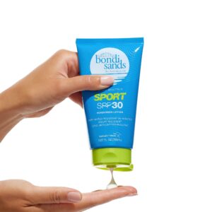 Bondi Sands Sport SPF 30 Sunscreen Lotion | High-Performance Protection with Cool Motion Technology, Non-Greasy, Water + Sweat-Resistant | 5.07 Fl Oz