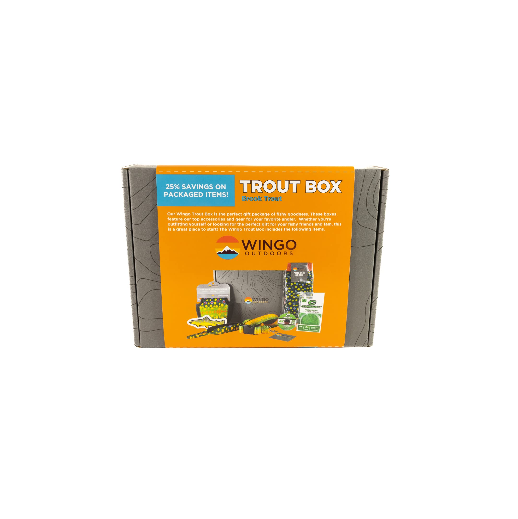 Wingo Outdoors Gift Box, Brook Trout