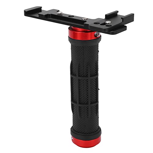 1/4 Inch Handheld Stabilizer Holder, Mini Handheld Camera Stabilizer Holder for LED Video Light for Smartphone for Action Camera