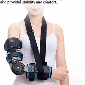 QIANMEI Fixed Elbow Brace Arm Fixation Joint Brace Suitable for Elbow Injury,Orthopedic Brace, Apply to Dislocation, Sprains, Strains Tears Quick Recovery (Size : Left)