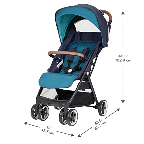 Evenflo Gold Otto Self-Folding Lightweight Travel Stroller (Sapphire Blue)