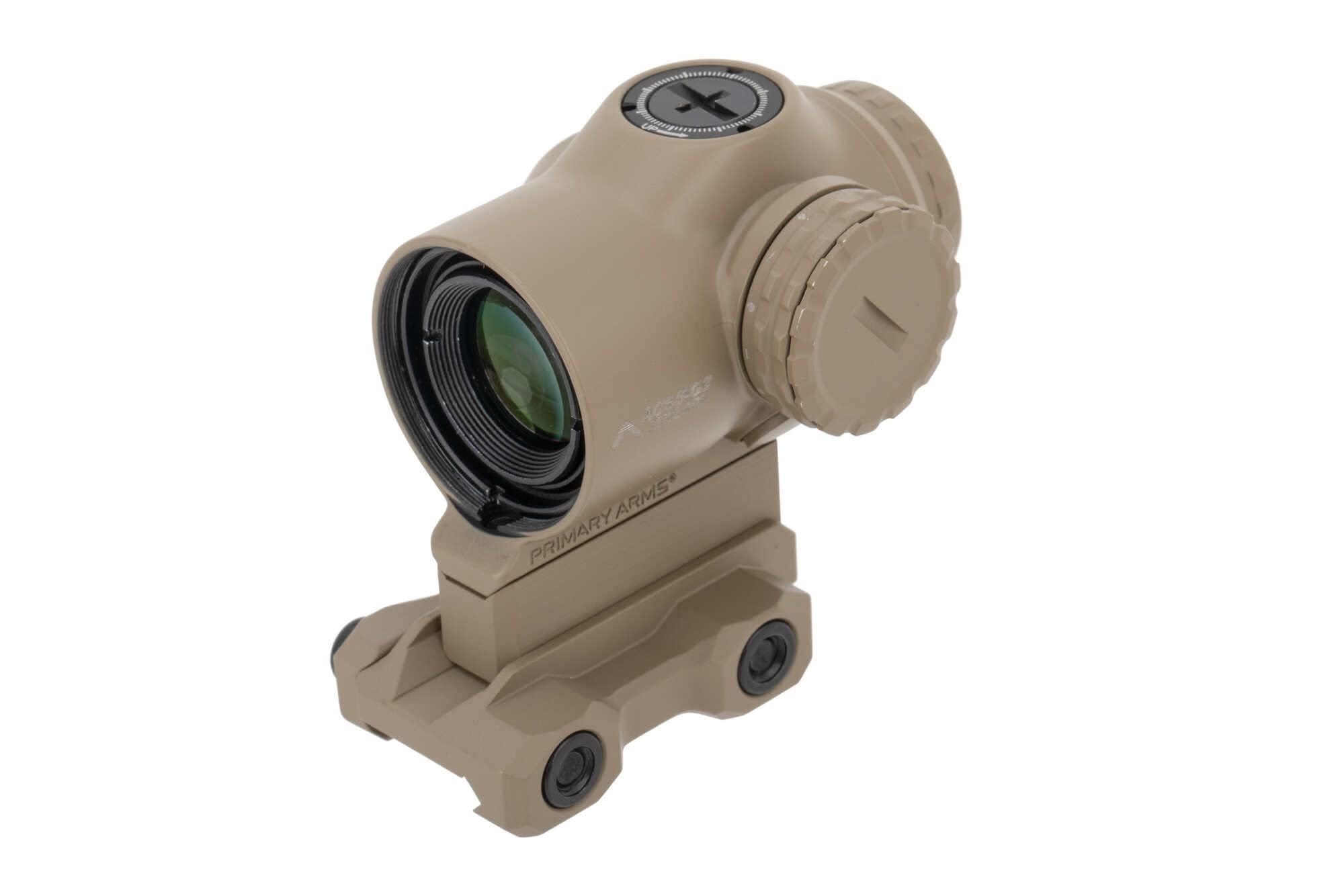 Primary Arms SLX 1X MicroPrism with Red Illuminated ACSS Cyclops Gen II Reticle - Flat Dark Earth