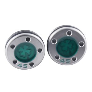 HISTAR Golf Custom Putter Screws Weights 45g Green Lucky Four-Leaf Available for Cameron Clubs Head