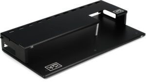 vertex effects tour elite 29-inch x 15-inch pedalboard v2 with te2 riser