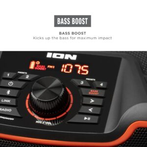 Ion Sport XL - High-Power All-Weather Rechargeable Bluetooth and NFC Enabled Speaker - MK3 (Renewed)