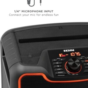 Ion Sport XL - High-Power All-Weather Rechargeable Bluetooth and NFC Enabled Speaker - MK3 (Renewed)