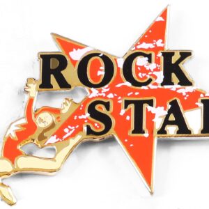 Snowflake Designs Rock Star Gymnastics Pin - #1954