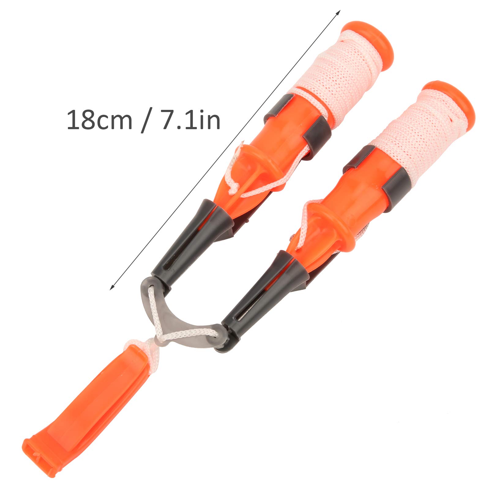 Wene Ice Safety Picks, Ice Hammer, Plastic with for Fishing Outdoor Angler Fishing Lover