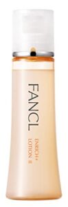 fancl enrich+ lotion ii - 100% preservative-free, facial lotion with niacinamide, hydration, anti-aging, firming & elasticity solutions for all skin types