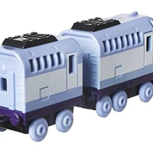 Thomas & Friends Fisher-Price die-cast Push-Along Kenji Toy Train Engine for Preschool Kids Ages 3+