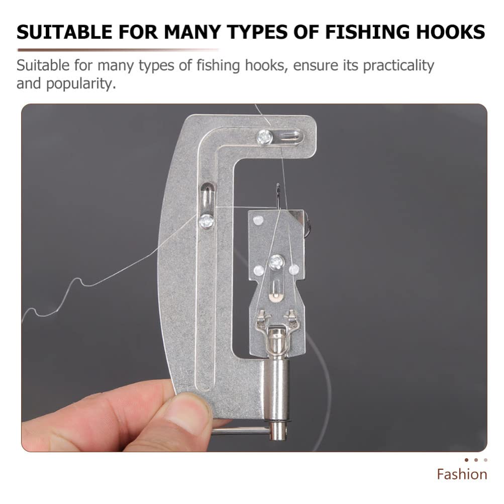 INOOMP 4 Pcs Hook Tie Fishing Tools Hook Line Tying Device Fishing Hook Knotter Fishing Gear Fast Tying Tool Line Knotting Tool Tie Knot Tool Fishing Supplies Fishing Knotting Tool