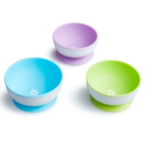 Munchkin® 3pk Stay Put™ Suction Bowls and 6pk Color Changing Forks and Spoons