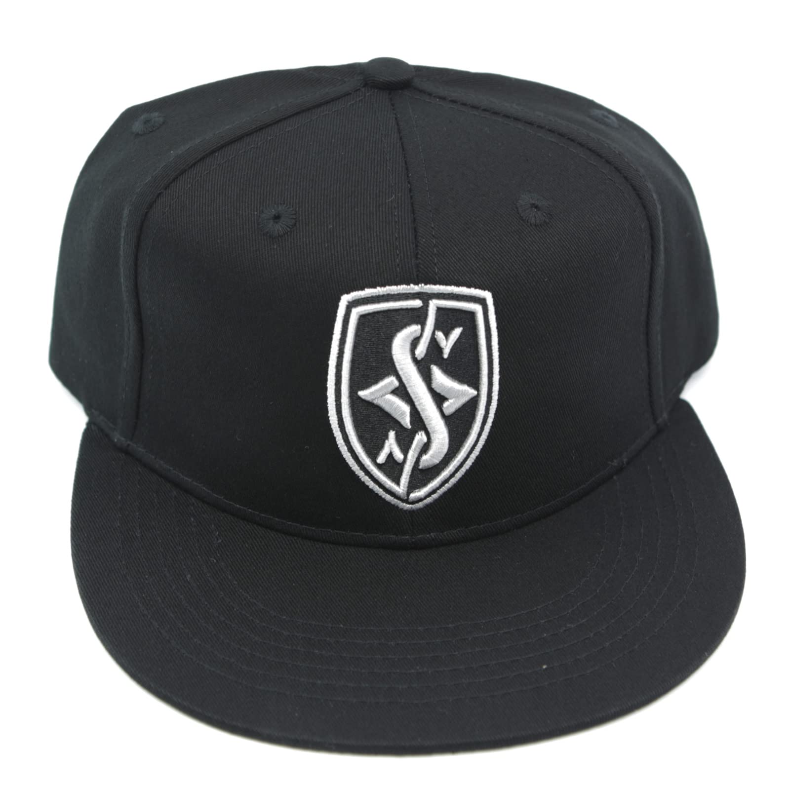 Rotary13B1 Silvia Logo - Baseball Hat - Black Flat Brim