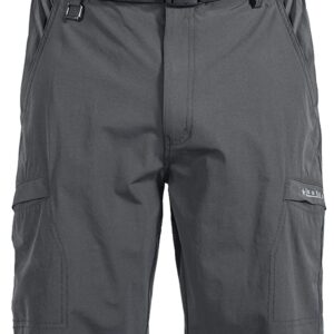 ROXJOURNEY Men's Hiking Shorts Quick Dry Lightweight Outdoor Sports Hiking Shorts Stretch Quick Dry Shorts with Pockets (XX-Large, Gray)