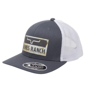 kimes ranch caps 110 fire ex trucker hat/charcoal