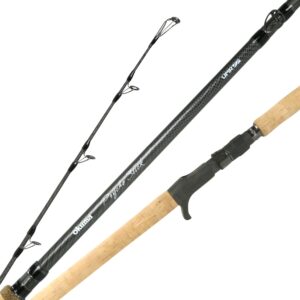 OKUMA PSY-C-861H-T-FG Psycho Stick Musky Rods, Black, 8'6" H