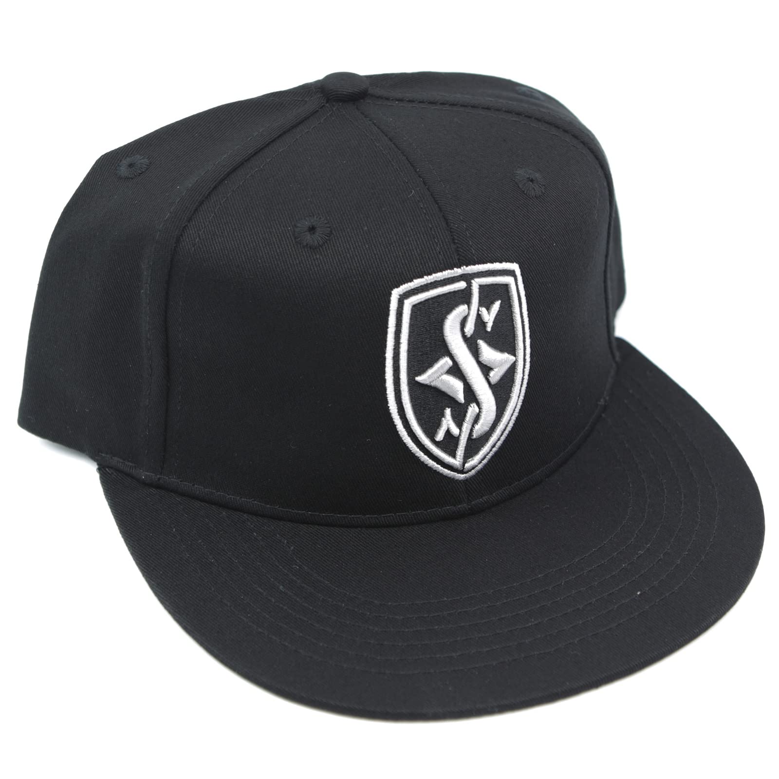 Rotary13B1 Silvia Logo - Baseball Hat - Black Flat Brim