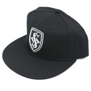 Rotary13B1 Silvia Logo - Baseball Hat - Black Flat Brim