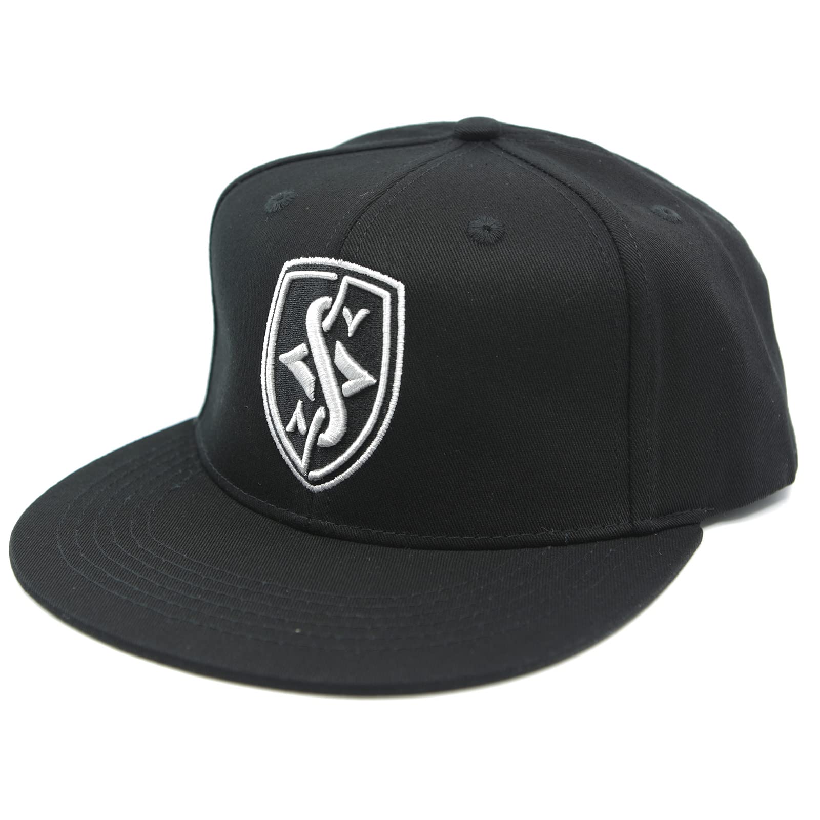 Rotary13B1 Silvia Logo - Baseball Hat - Black Flat Brim