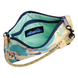 KAVU Willapa Clutch Semi Padded Zip Wallet Pouch - Jazzabel