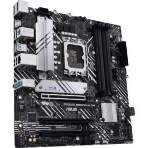 asus prime b660m-a d4 lga 1700(intel 12th gen) matx motherboard (pcie 4.0, ddr4,2xm.2 slots, 1gb lan, dp,2 x hdmi, rear usb 3.2 gen 2, front usb 3.2 gen 1 type-c, aura sync)