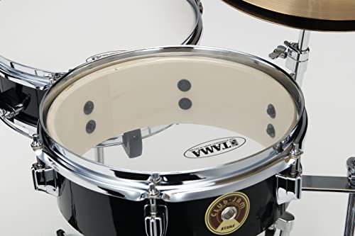 Tama Club-JAM Pancake LJK48P 4-piece Shell Pack with Snare Drum - Hairline Black