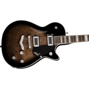 Gretsch G5220 Electromatic Jet BT Single-Cut Solid Body 6-String Electric Guitar with V-Stoptail, 12-Inch Laurel Fingerboard, and Set-Neck (Right-Handed, Bristol Fog)