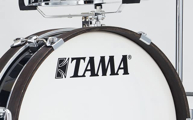 Tama Club-JAM Pancake LJK48P 4-piece Shell Pack with Snare Drum - Hairline Black