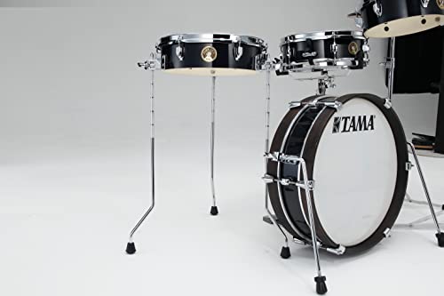 Tama Club-JAM Pancake LJK48P 4-piece Shell Pack with Snare Drum - Hairline Black