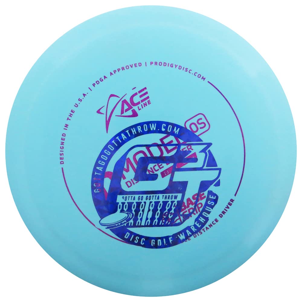 Prodigy Discs Factory Second Ace Line Base Grip D Model OS Distance Driver Golf Disc [Colors and Hot Stamps Will Vary] - 170-175g