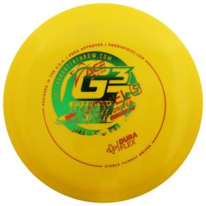 prodigy discs factory second ace line duraflex f model s fairway driver golf disc [colors and hot stamps will vary] - 170-176g