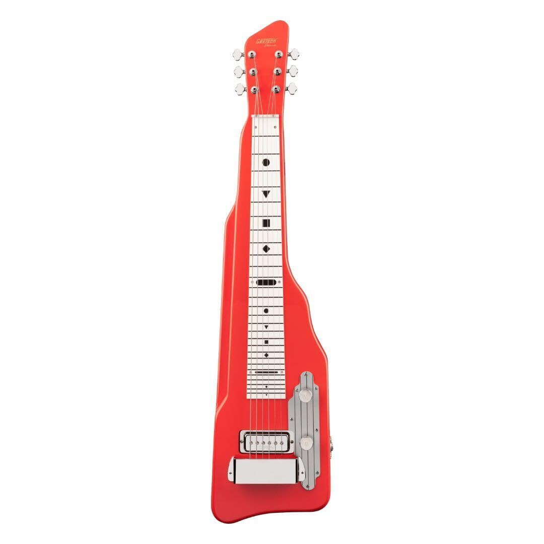 Gretsch G5700 Electromatic 6-String Right-Handed Lap Steel Electric Guitar with Gloss Finish and Mahogany Body (Tahiti Red)