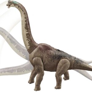 Mattel Jurassic World Dominion Brachiosaurus Dinosaur Action Figure, 32-in Long Toy with Posable Joints (Amazon Exclusive)