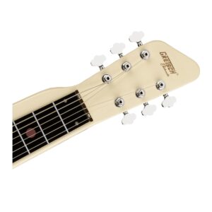 Gretsch G5700 Electromatic Lap Steel 6-String Electric Guitar with Plastic Fingerboard and Mahogany Body (Right-Handed, Vintage White)