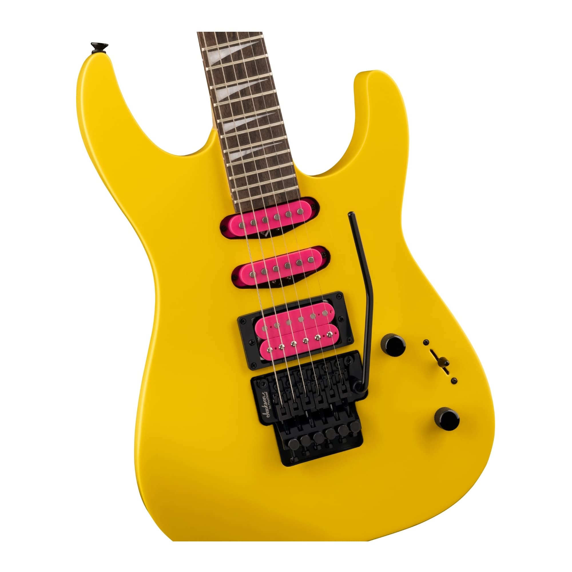 Jackson X Series Dinky DK3XR HSS Electric Guitar - Caution Yellow