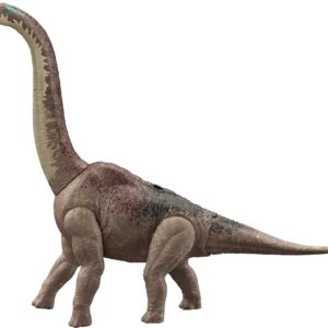 Mattel Jurassic World Dominion Brachiosaurus Dinosaur Action Figure, 32-in Long Toy with Posable Joints (Amazon Exclusive)