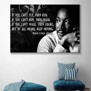 BUUTUUCE Martin Luther King Quotes · Great Quotes Poster Decorative Painting Canvas Wall Art Living Room Posters Bedroom Painting 24x36inch(60x90cm)