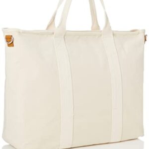 Anero Grande GIH3101 2-Way Tote Bag, Large Capacity, A3, Canvas, Ivory