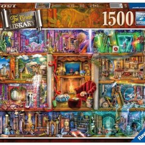 Ravensburger Aimee Stewart The Grand Library 1500 Piece Jigsaw Puzzle for Adults & Kids Age 12 Years Up