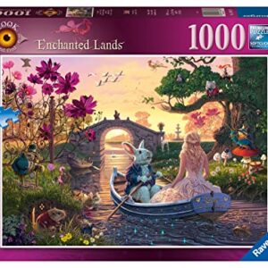 Ravensburger Enchanted Lands Jigsaw Puzzle - 1000-Piece | Unique Softclick Technology | Vibrant, Glare-Free Pieces | FSC Certified | Ideal for Ages 14 and Up