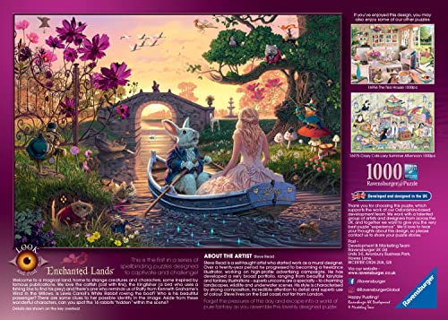 Ravensburger Enchanted Lands Jigsaw Puzzle - 1000-Piece | Unique Softclick Technology | Vibrant, Glare-Free Pieces | FSC Certified | Ideal for Ages 14 and Up