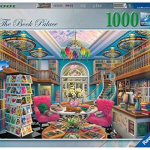 Ravensburger The Book Palace - 1000 Piece Jigsaw Puzzle | Unique and Softclick Technology | Vibrant, Glare-Free Imagery | FSC-Certified Materials