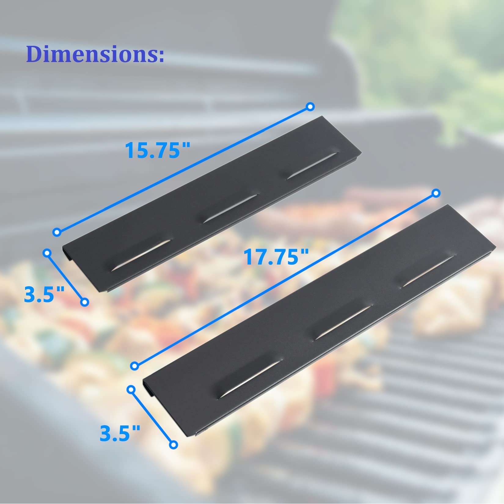 GasSaf Wind Guard Fits for 5015 Blackstone 36" Griddle and Other Griddle, Black Wind Screen