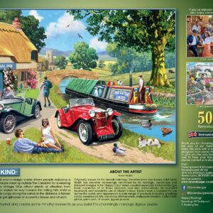 Ravensburger Two of a Kind 500 Piece Jigsaw Puzzles for Adults & Kids Age 10 Years Up - Nostalgic Puzzle