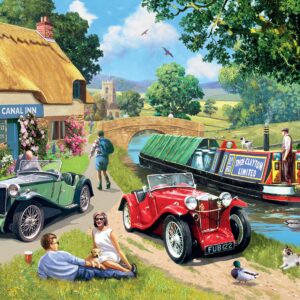 Ravensburger Two of a Kind 500 Piece Jigsaw Puzzles for Adults & Kids Age 10 Years Up - Nostalgic Puzzle