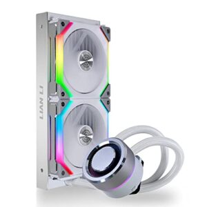 Lian Li GA-240SLA Galahad AIO UNI FAN SL Edition 240 White - UNI FAN SL120 Edition - GA240SLA.01 (with LGA 1700 bracket)