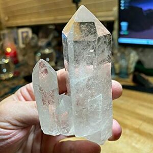 Decor Stone Lemurian Seed Crystal Record Keeper Cathedral Multi Laser Point Specimen 670