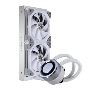 Lian Li GA-240SLA Galahad AIO UNI FAN SL Edition 240 White - UNI FAN SL120 Edition - GA240SLA.01 (with LGA 1700 bracket)