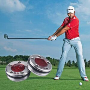 SEACLOUD Golf Custom Putter Screws Weights Red Lucky Four-Leaf 35g Compatible with Titleist Scotty Cameron Golf Club Heads Putters Newport